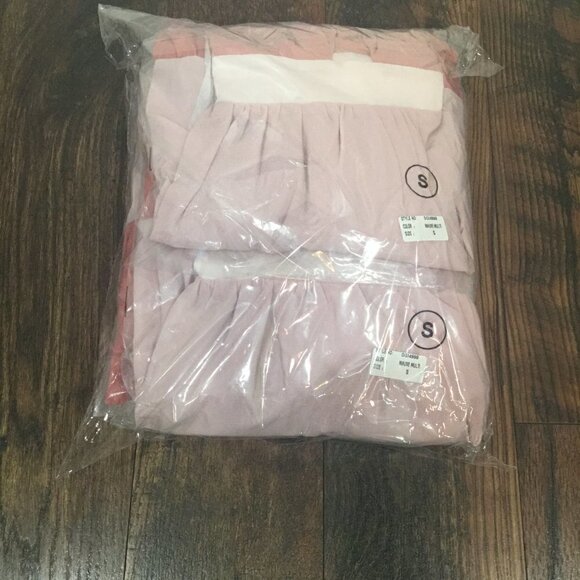 Colorblock Pink White Halter Sun Dress - Picture 2 of 5